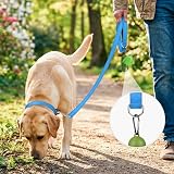 Joytale Padded Handle Dog Lead Double-Sided Reflective Nylon 1.2m SkyBlue view 2