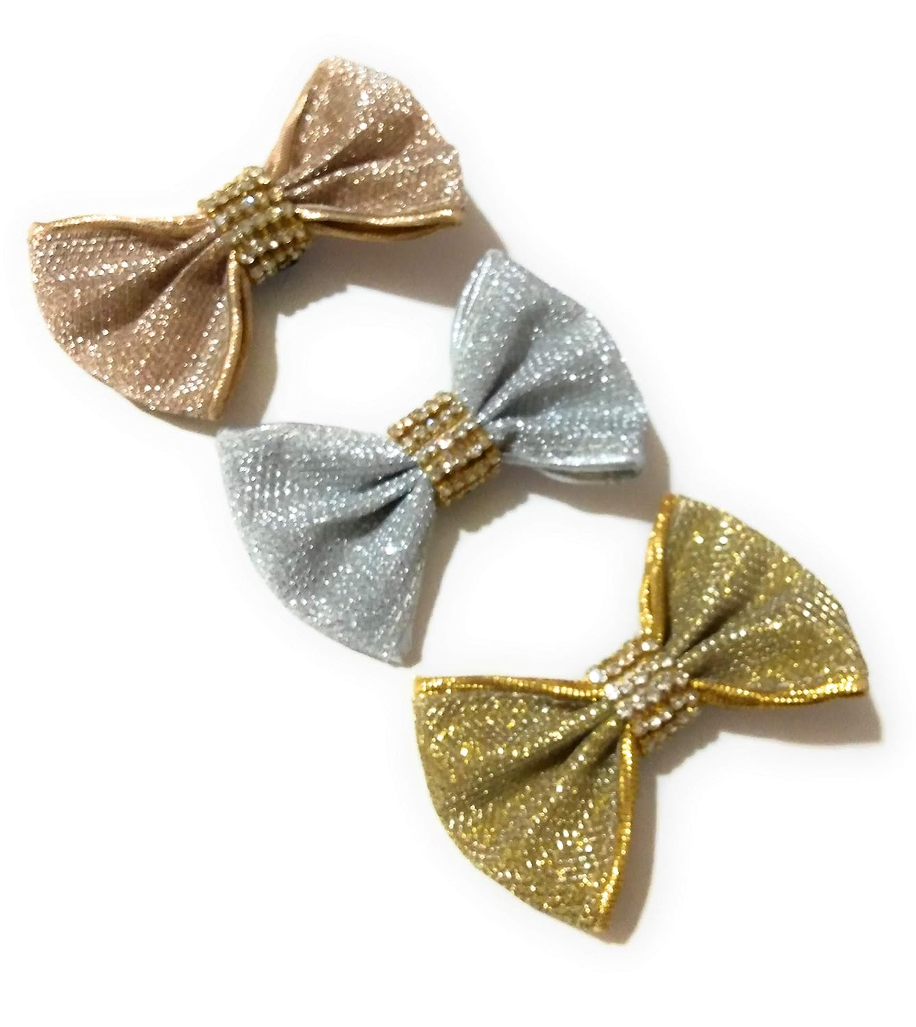 Buy Glitter Bow Style Hair Clip Bow Snap Clips Barrets Hair