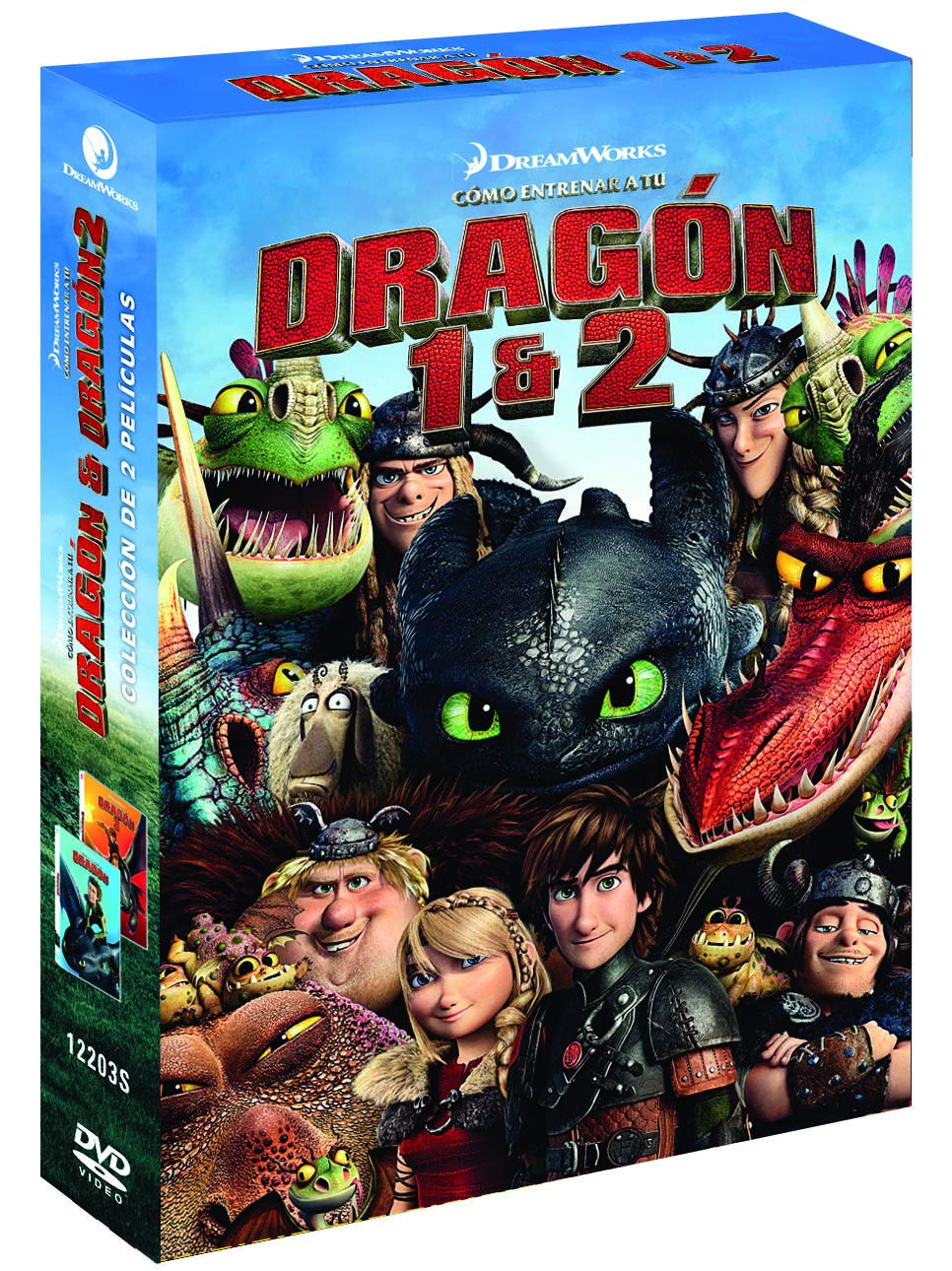 Pack Cómo Entrenar A Tu Dragon 12 [DVD] Amazon.es Jay