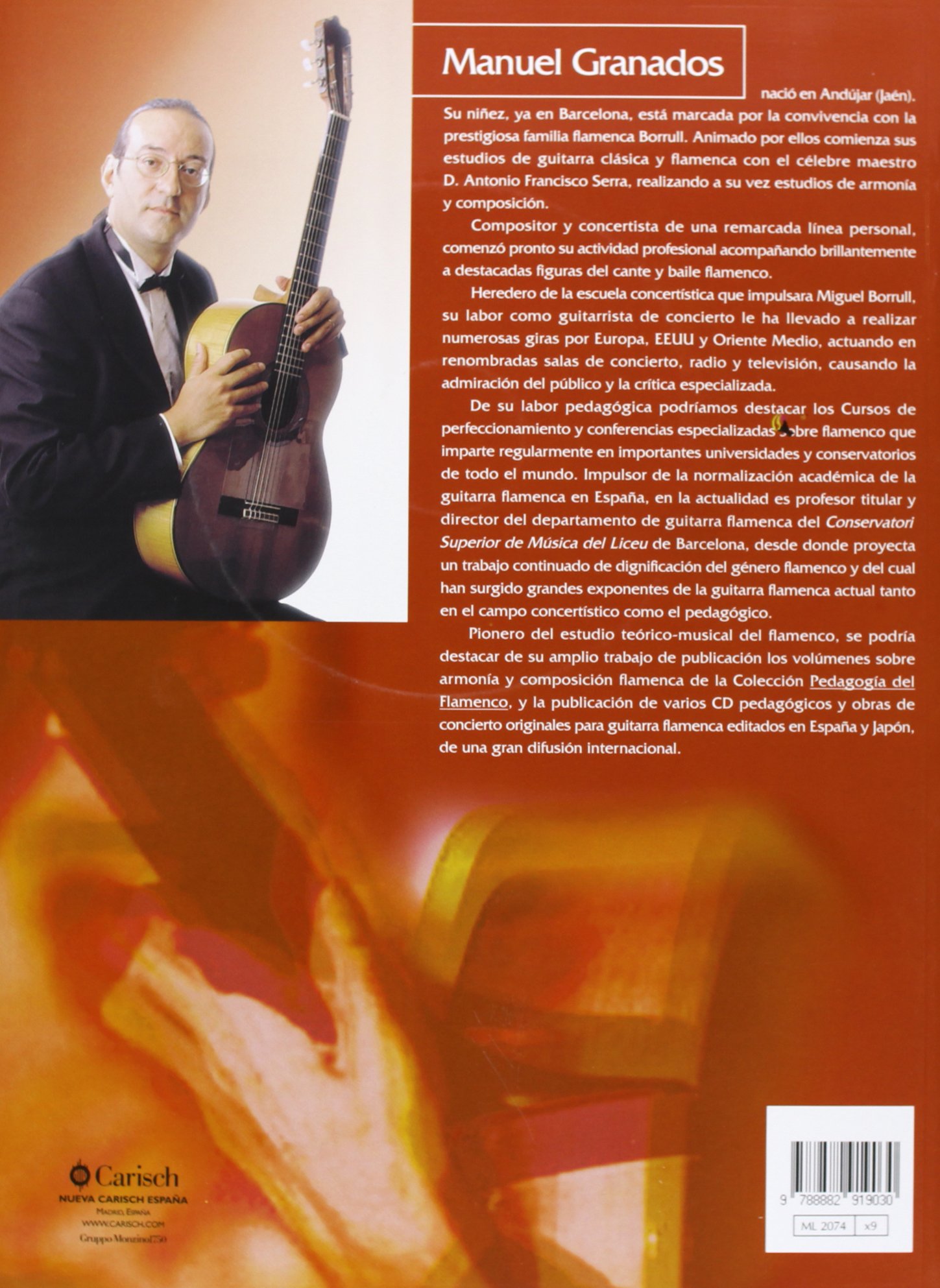 Método Elemental de Guitarra Flamenca : Granados, Manuel, Guitar: Libros -  Amazon