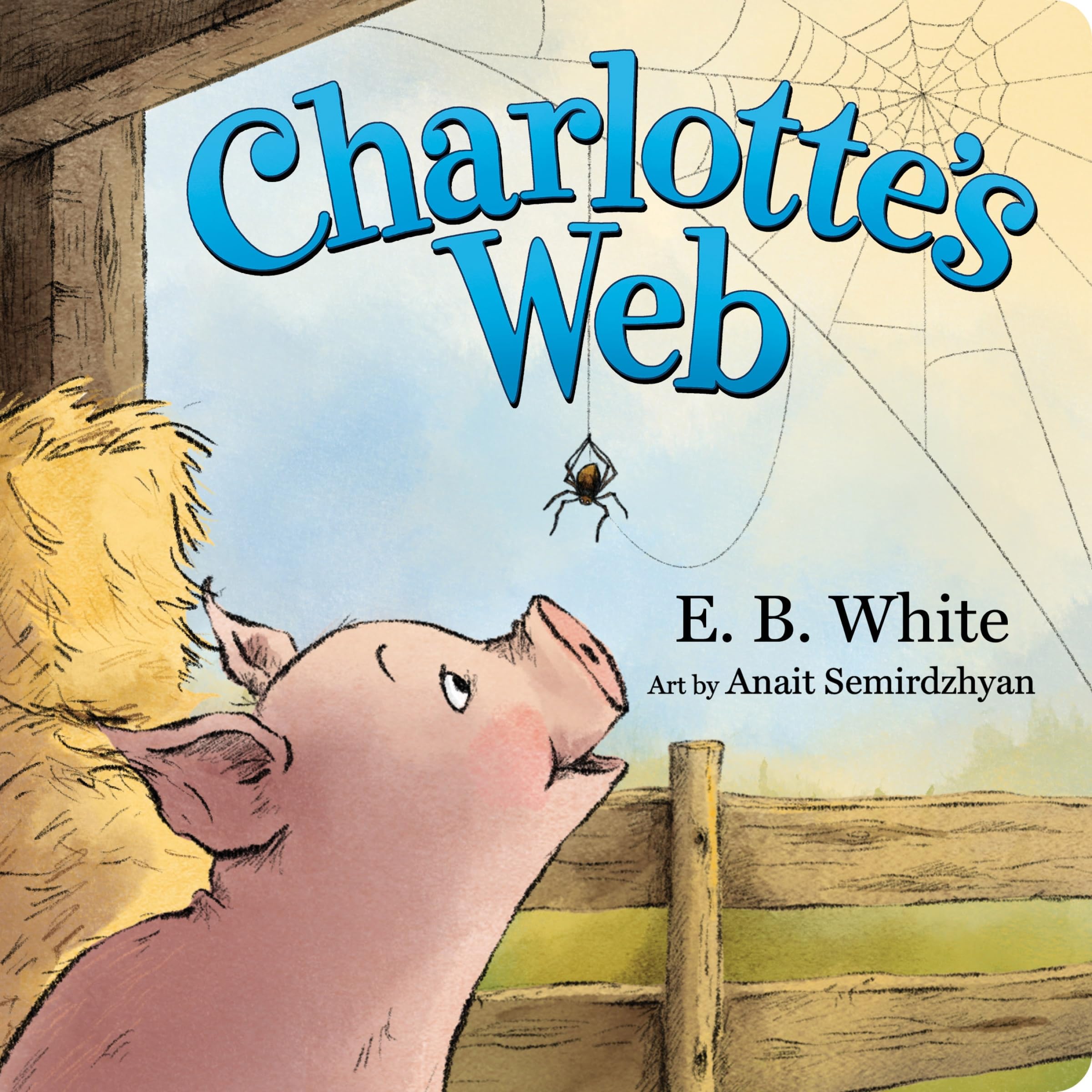 Charlotte's Web Board Book Charlotte's Web Board Book Paperback Audible Audiobook Kindle Hardcover Board book Audio CD