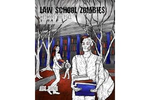 Law School Zombies: Welcome to Hell Adult Coloring Book