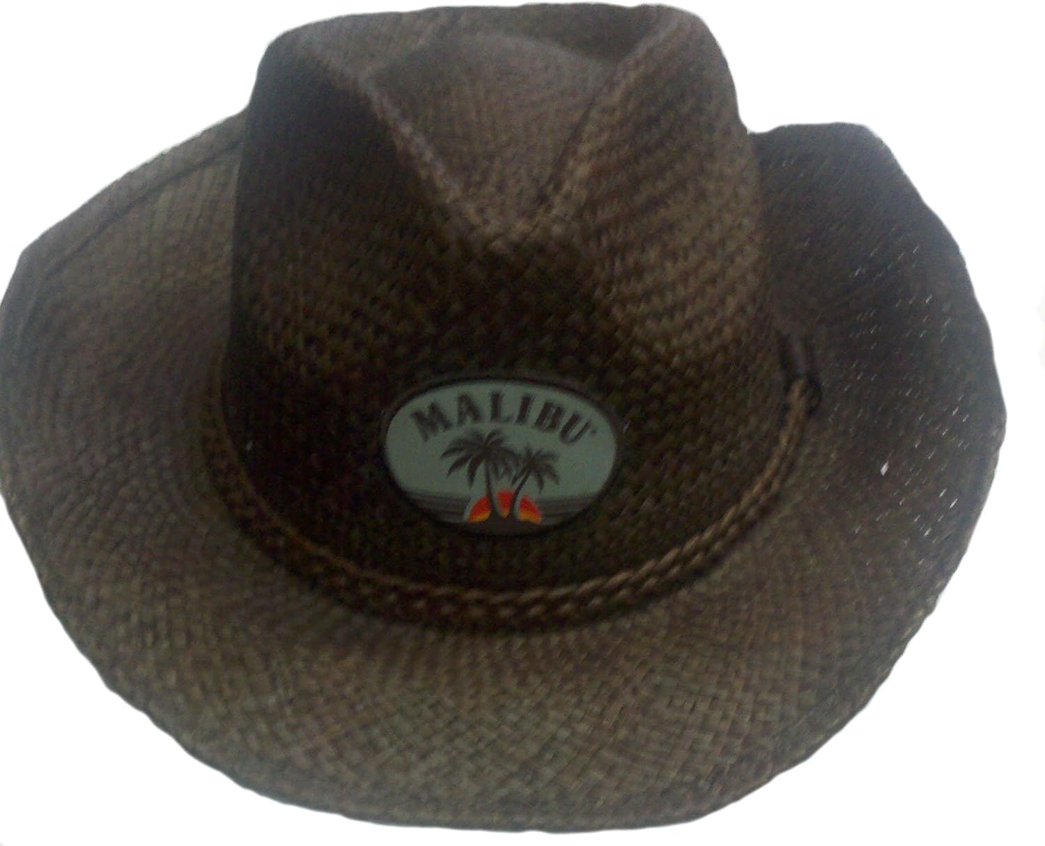 Malibu Rum Cowboy Hat Brown at Amazon Men’s Clothing store