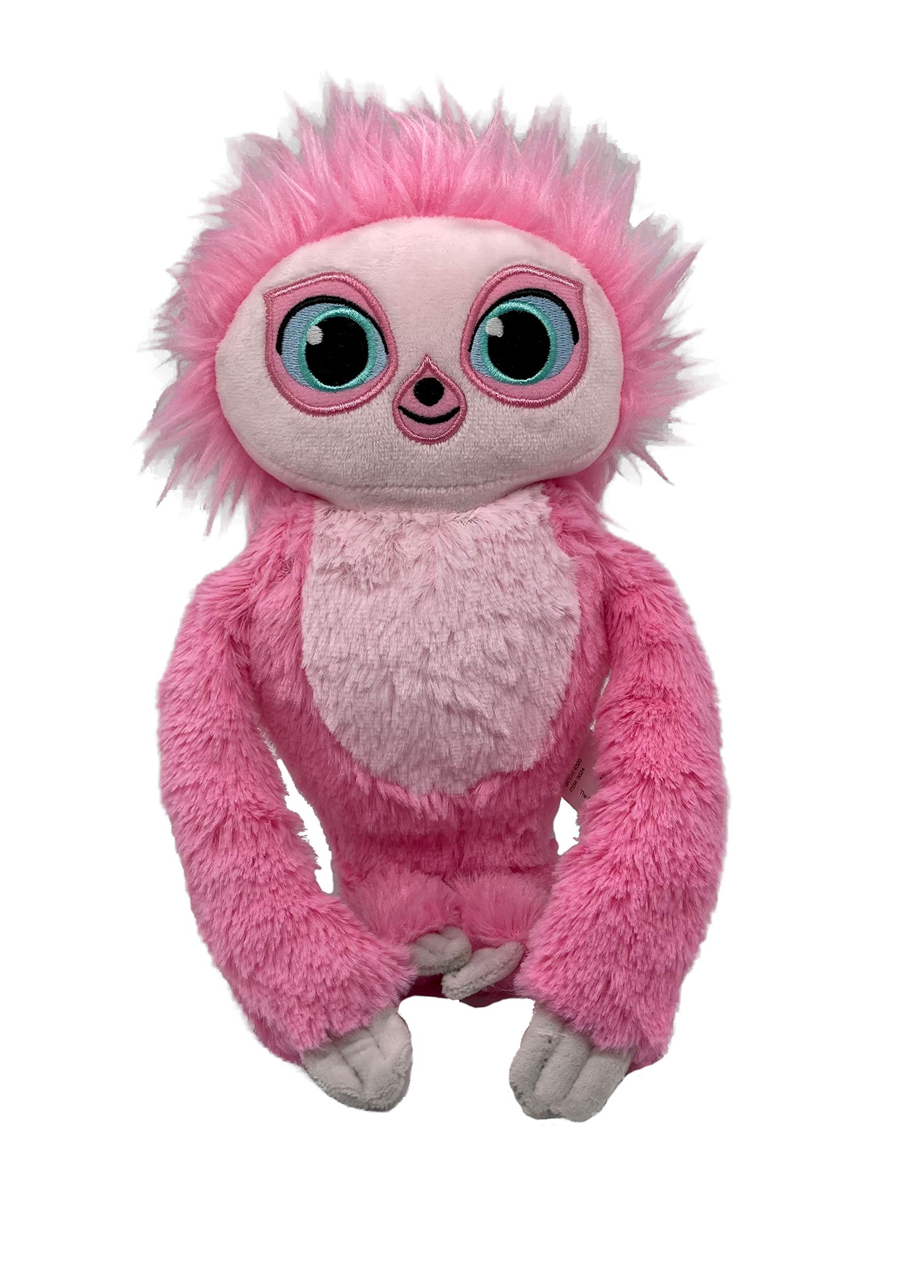 The Croods 2 Everything at the Beginning Various Plush Figures 24-30 cm, Movie 2021 Original Cuddly Toy Plush Figure, Eep Crood Creepo Monkey Belt and Sash Sloth Chunky Tiger, Plush Toy (Sash)