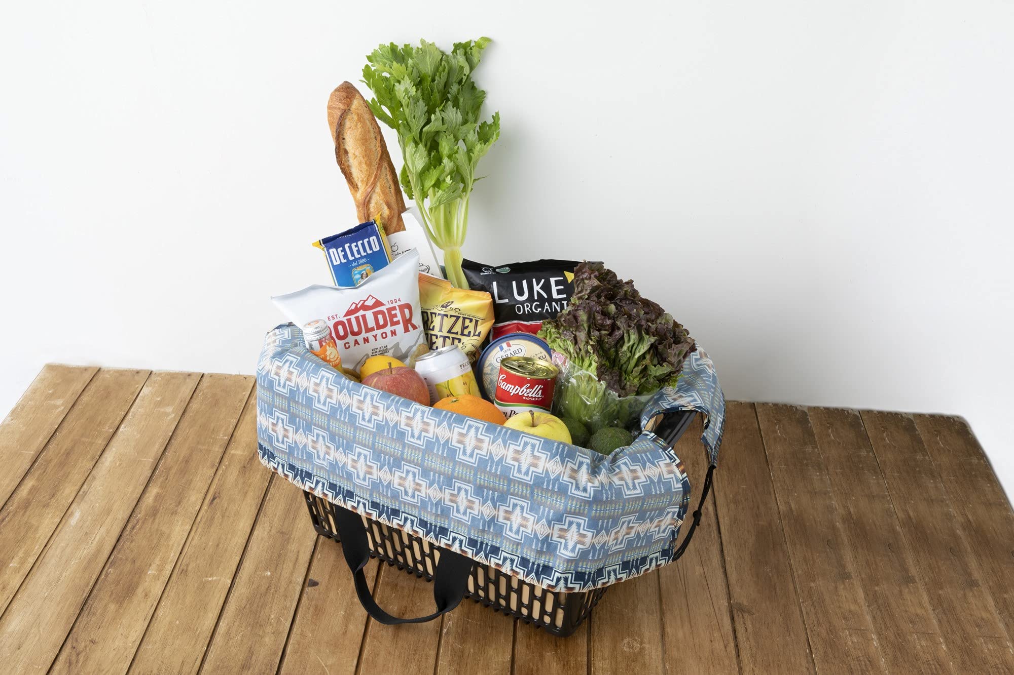 PENDLETON 保冷ができる BIG SHOPPING BAG BOOK BEIGE ver.：6/10発売 【ムック本付録】ペンドルトン ショッピングバッグ（ベージュ）レジかごサイズ