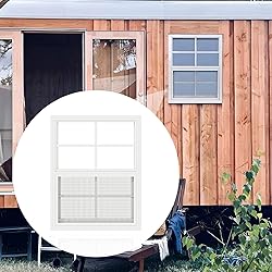 1 Pack Shed Window 18" x 27" Flush Mount Window