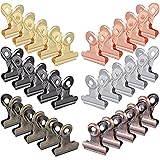 Blulu 30 Pieces 22 mm Bag Clips Chip Clips Paper