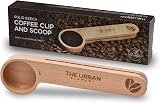 The Urban Element 2 in 1 Wooden Coffee Scoop and Bag Clip 1 Tablespoon view 3