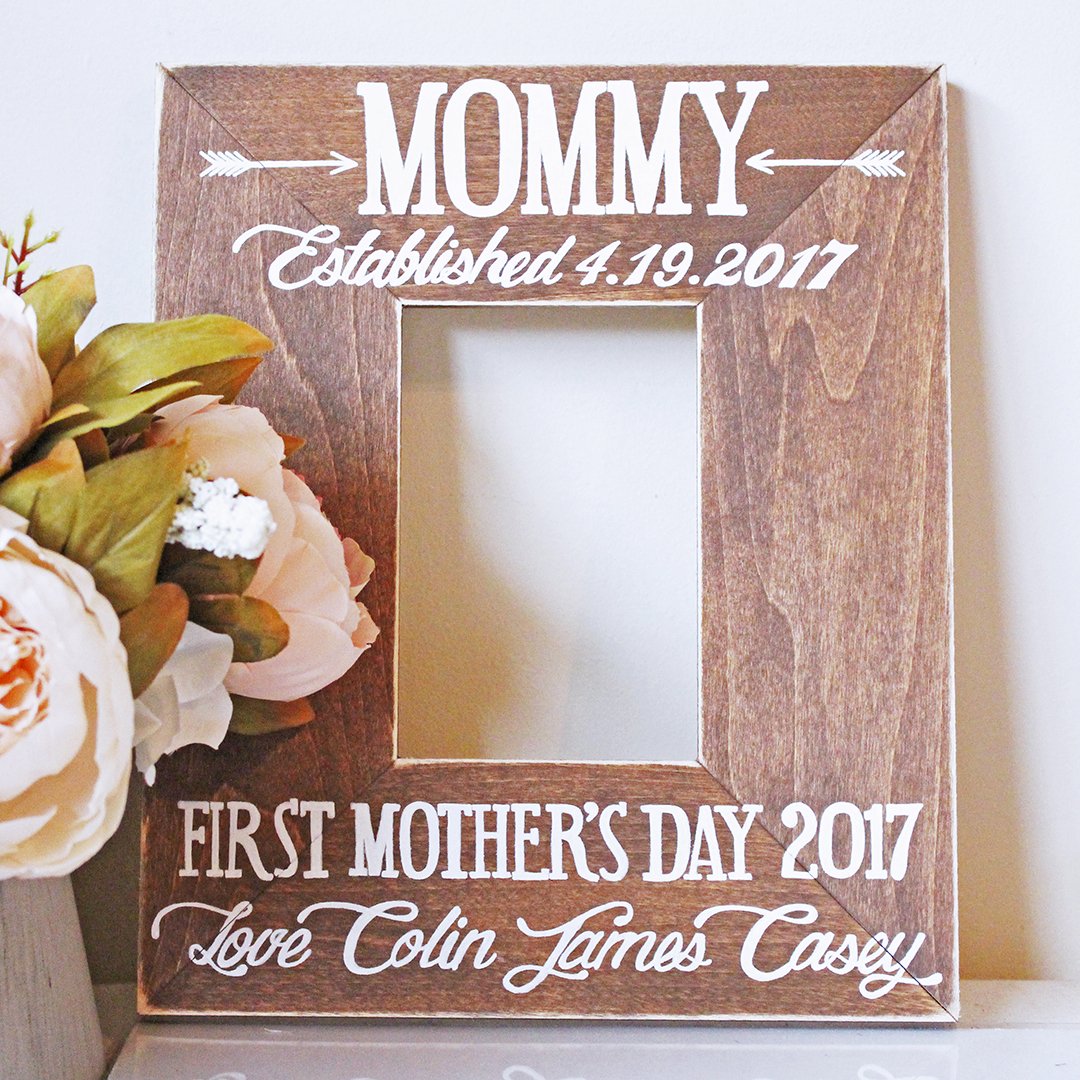 first mothers day photo frame