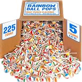 Swirleey Rainbow Lollipops 5 lb, Approx. 225 Pieces | Round Hard Candy Suckers, For Kids &amp; Classrooms, Party Favors &amp; Goodie Bags, Pi&ntilde;atas &amp; Birthday Candy Buffets
