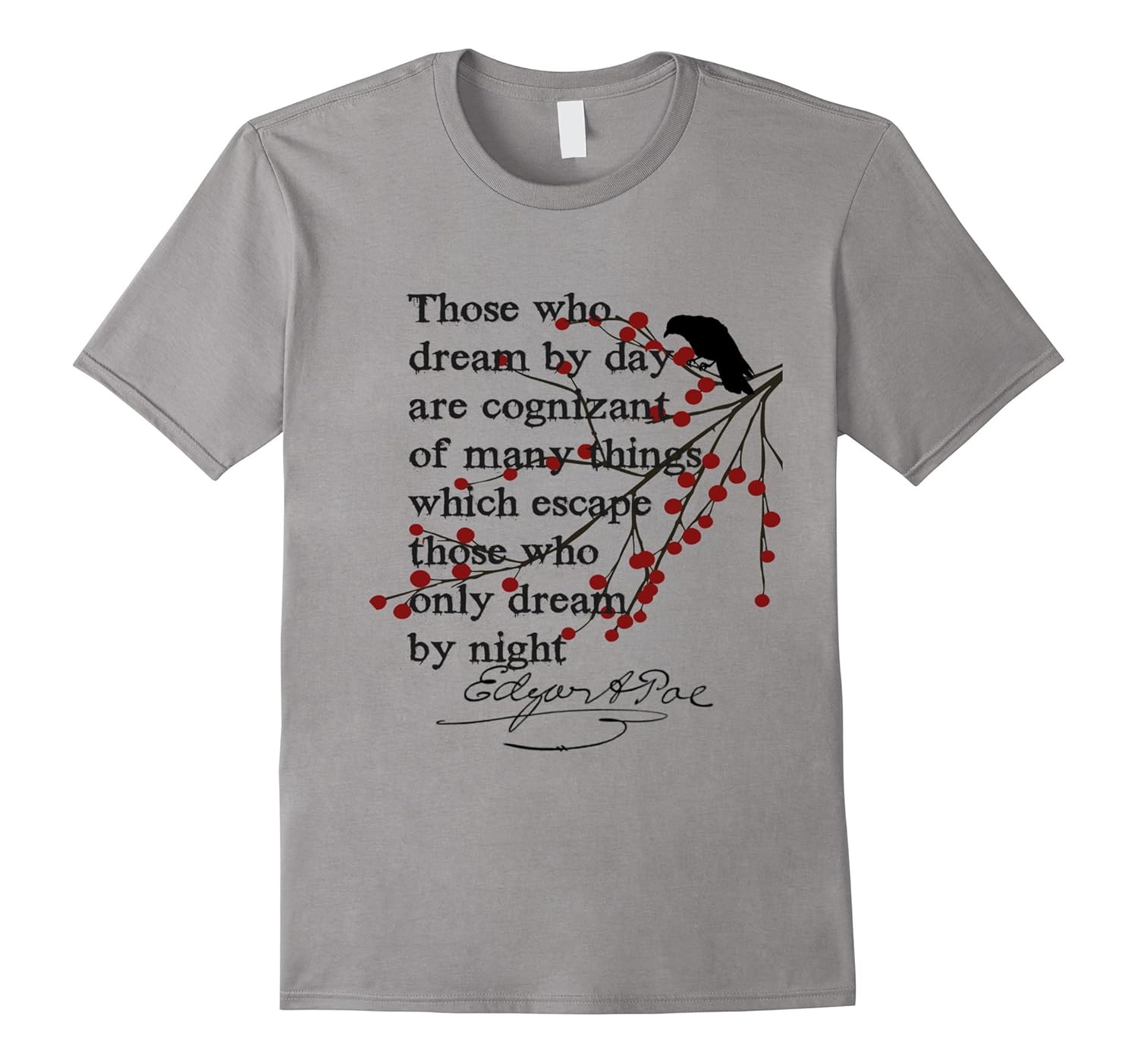 EDGAR ALLAN POE Shirt Bookworm Gifts, English Teacher-ANZ