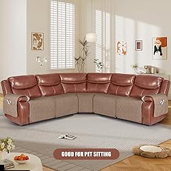 VANSOFY Extra Large Reclining Sectional Couch