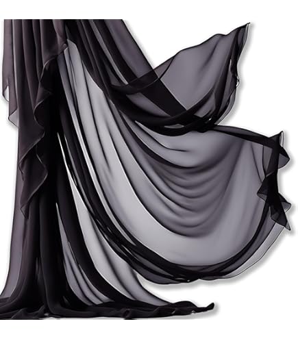 Amazon.com: Black Chiffon Fabric by The Yard, Sheer Fabric, Solid Color Chiffon Fabric, Sheer Chiffon, Fabric by The Yard - 1 Yard : Arts, Crafts & Sewing Amazon.com: Black Chiffon Fabric by The Yard, Sheer Fabric, Solid Color Chiffon Fabric, Sheer Chiffon, Fabric by The Yard - 1 Yard : Arts, Crafts & Sewing