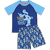 Nickelodeon Toddler Boy's Blue's Clues Smile Blue Sleep Pajama Set Short (5T)