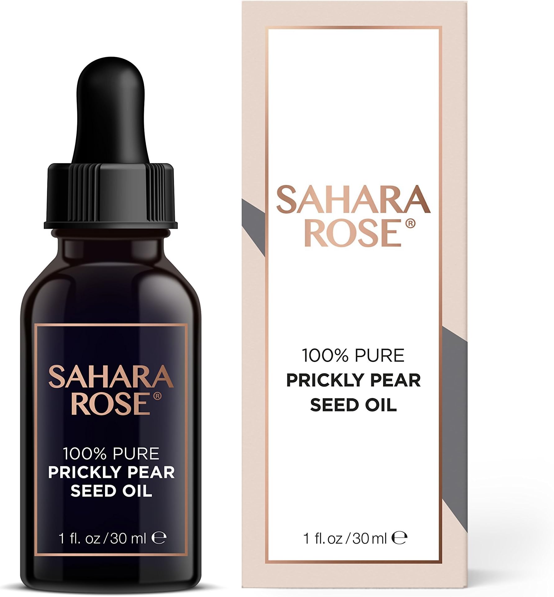 SAHARA ROSE Prickly Pear Seed Oil, Anti Aging, Resurfacing, Smoothest Fine Lines, Wrinkles, Dark Spots And Imperfections