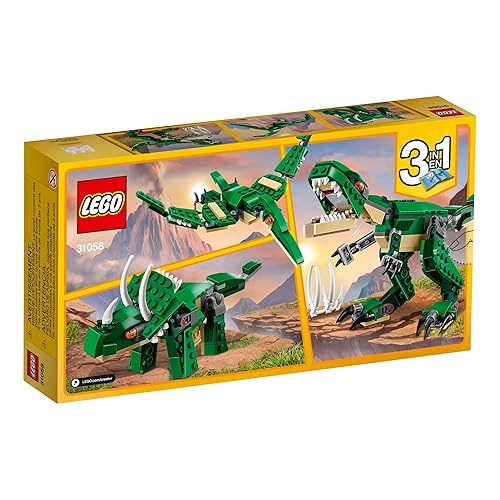 LEGO Creator in Mighty Dinosaur Toy, Transforms from rex to