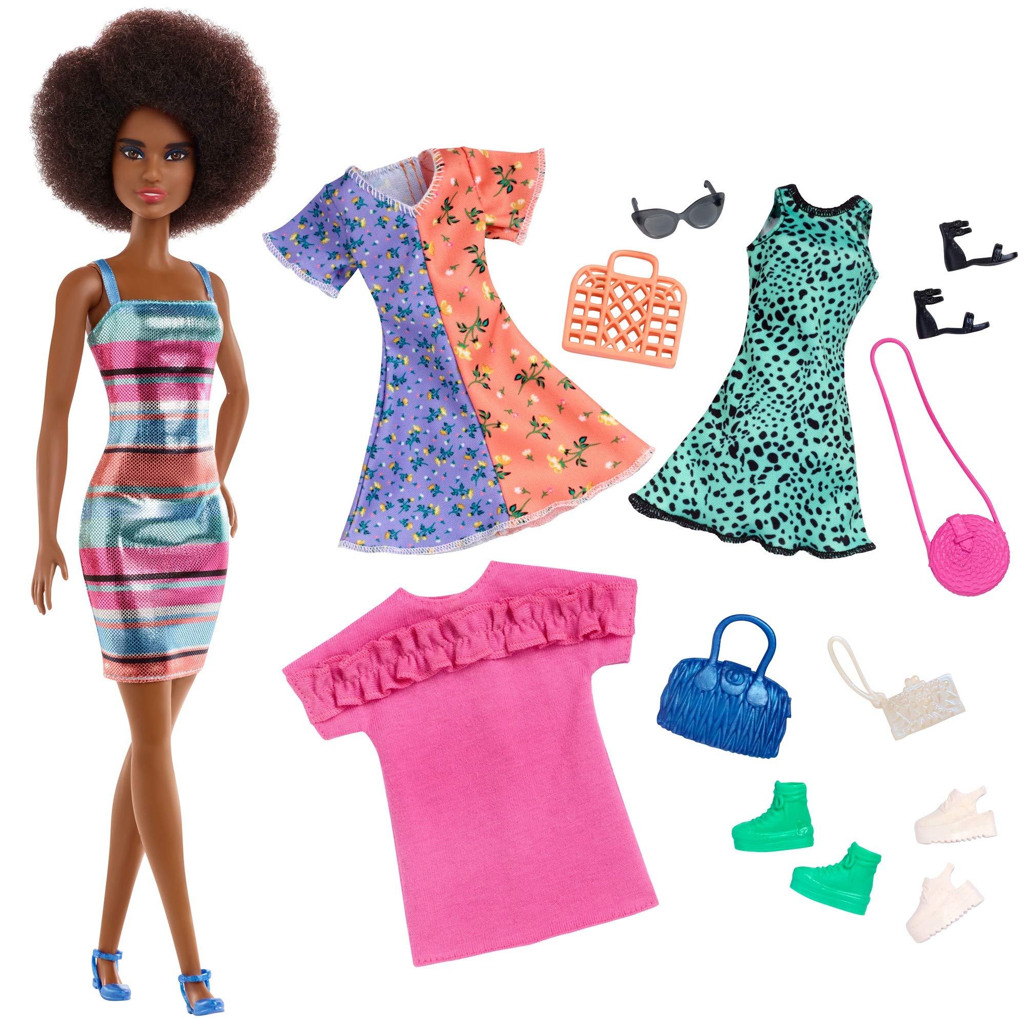 Barbie GHT32 Doll and Fashions, Multi-Colour