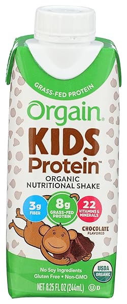 ORGAIN SHAKE HLTHY KID CHOCOLATE ORG,, 8.25 OUNCE...