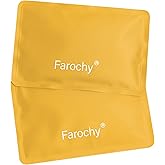Farochy Reusable Ice Packs for Lunch Boxes - 2PCS Soft Ice Packs Freezer Packs for Cooler Gel Ice Packs, Keep Food Cold or Hot