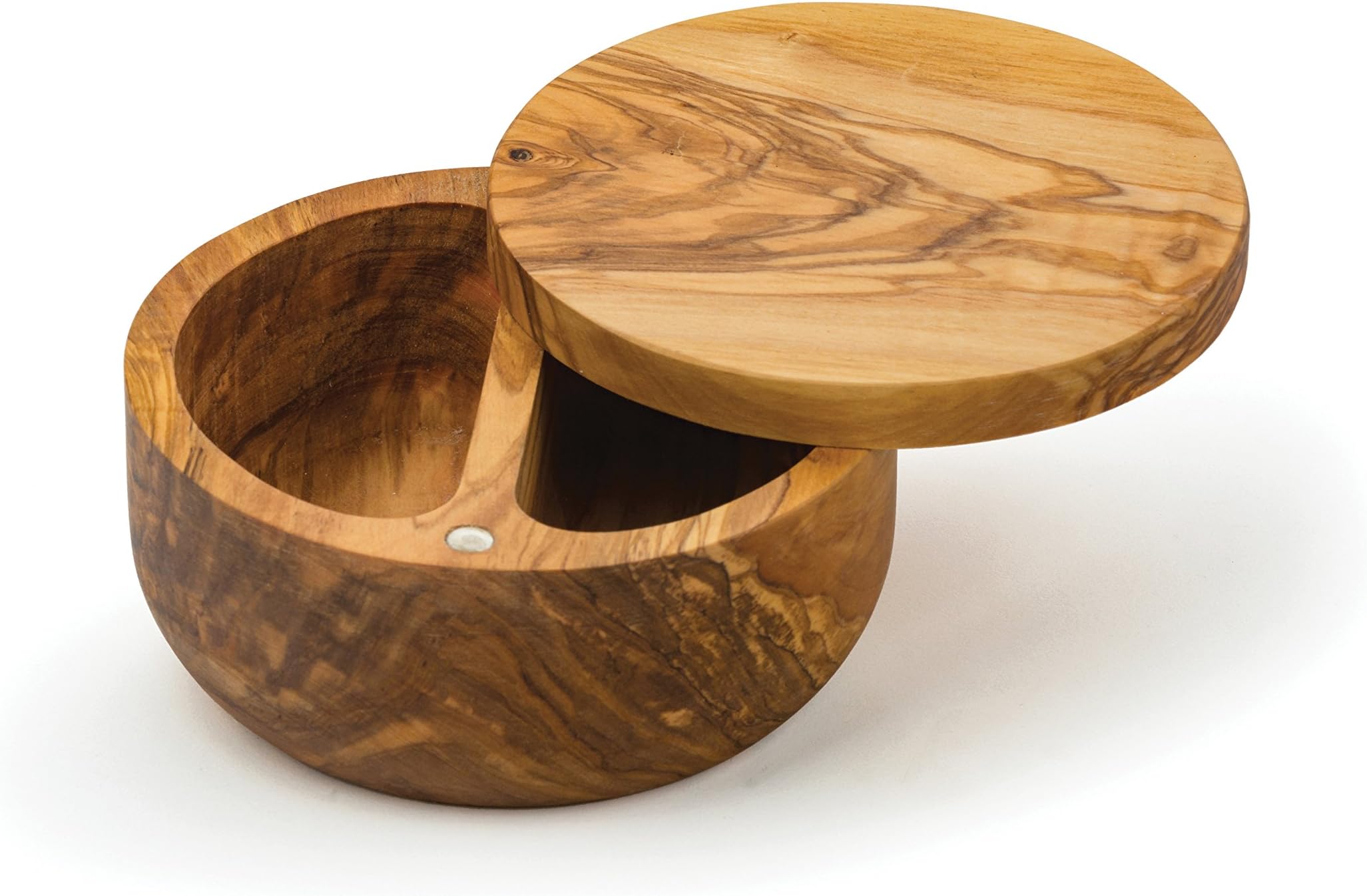 RSVP Olive Wood Salt Box