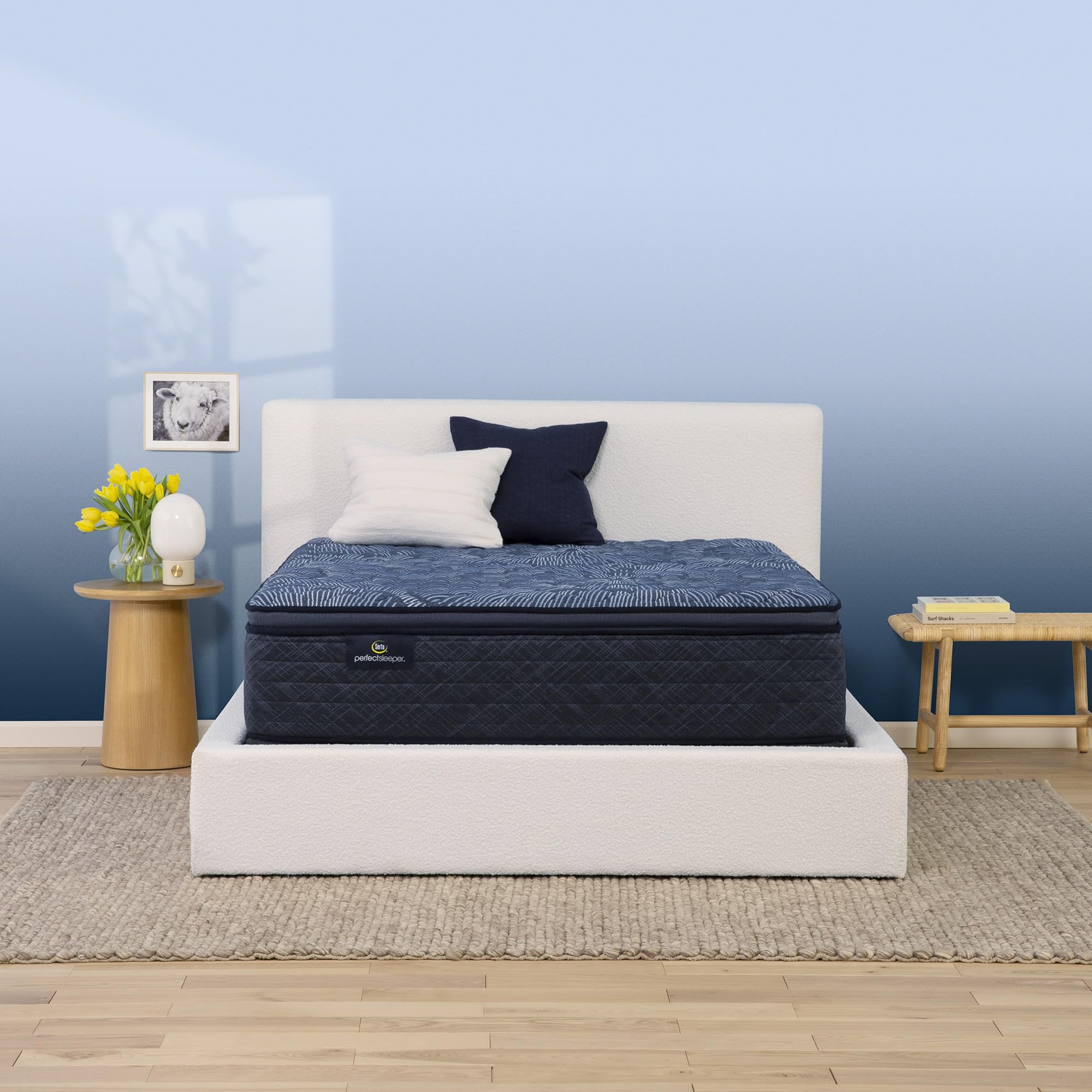 Serta Perfect Sleeper Ultimate 14.5″ King Mattress – Firm Pillow Top, Cooling Gel Memory Foam, Pocket Innersprings for Motion Isolation, Edge Support, CertiPUR-US Certified – Oasis Sleep