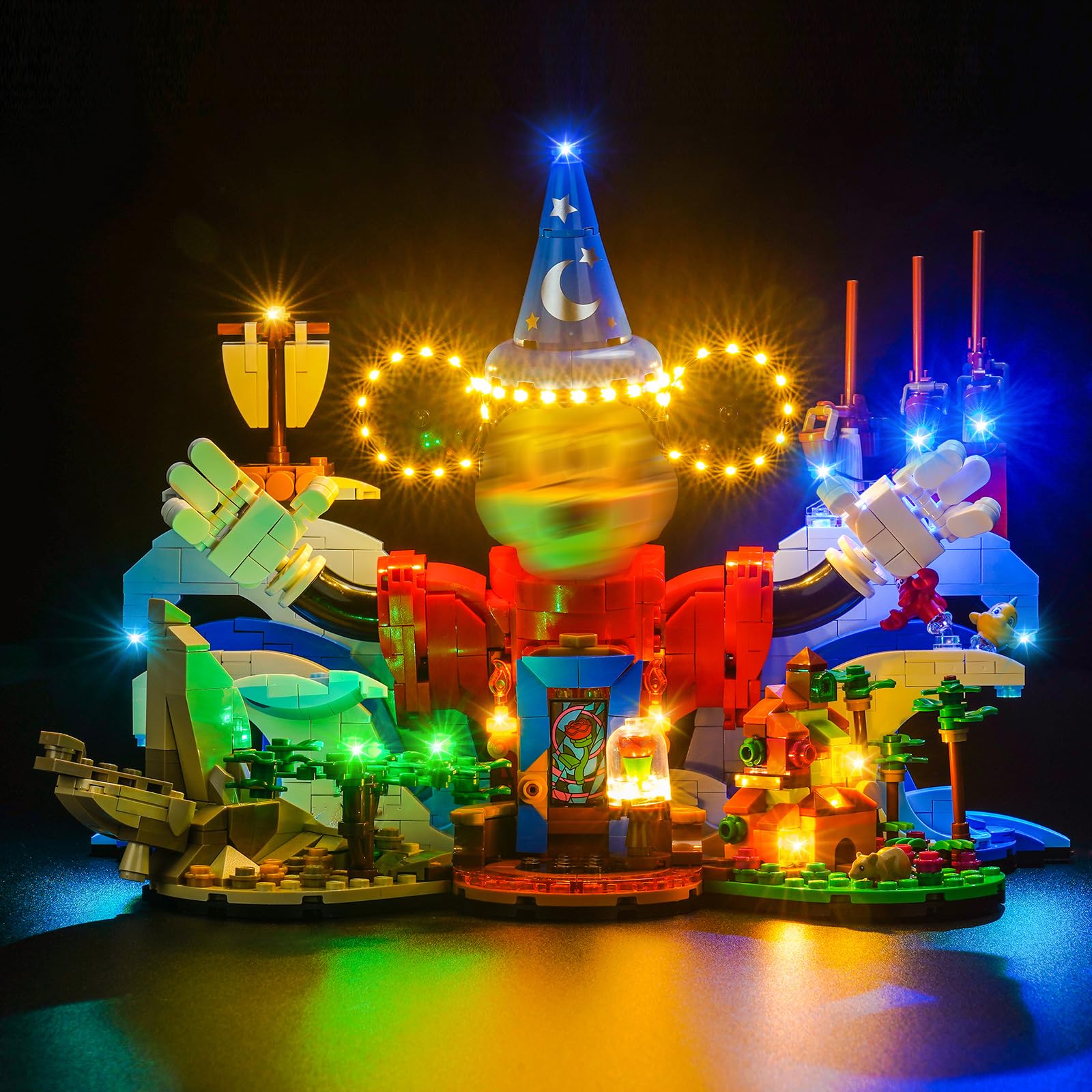 Led Light Set Compatible with Lego Magic of D'isney 21352 (No Model), Decoration Lighting Set for 21352 Magic of D'isney Creative Toys - Standard Version — image 1