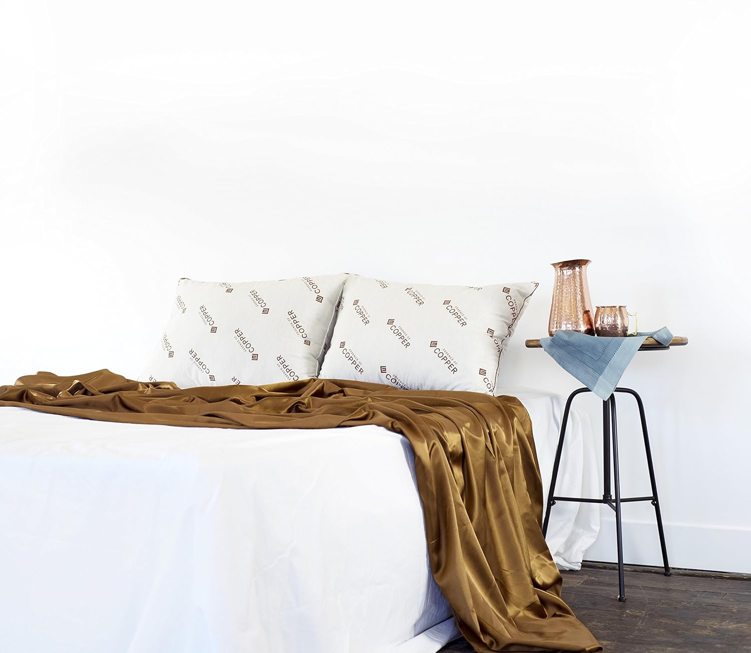 Anti Aging Crafted In USA Essence of Copper Pillow Copper Infused Queen