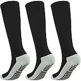 Kids Soccer Grip Socks Boys Knee High Socks Girls Soccer Non Slip Sock Football Baseball Sports Youth