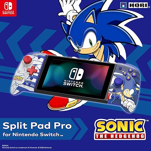 HORI Split Pad Pro (Sonic) Ergonomic Controller for Handheld Mode