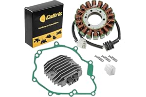 Caltric Stator & Regulator Rectifier with Gasket Compatible with Yamaha Yzf-R6 Yzf R6 2003 2004 2005