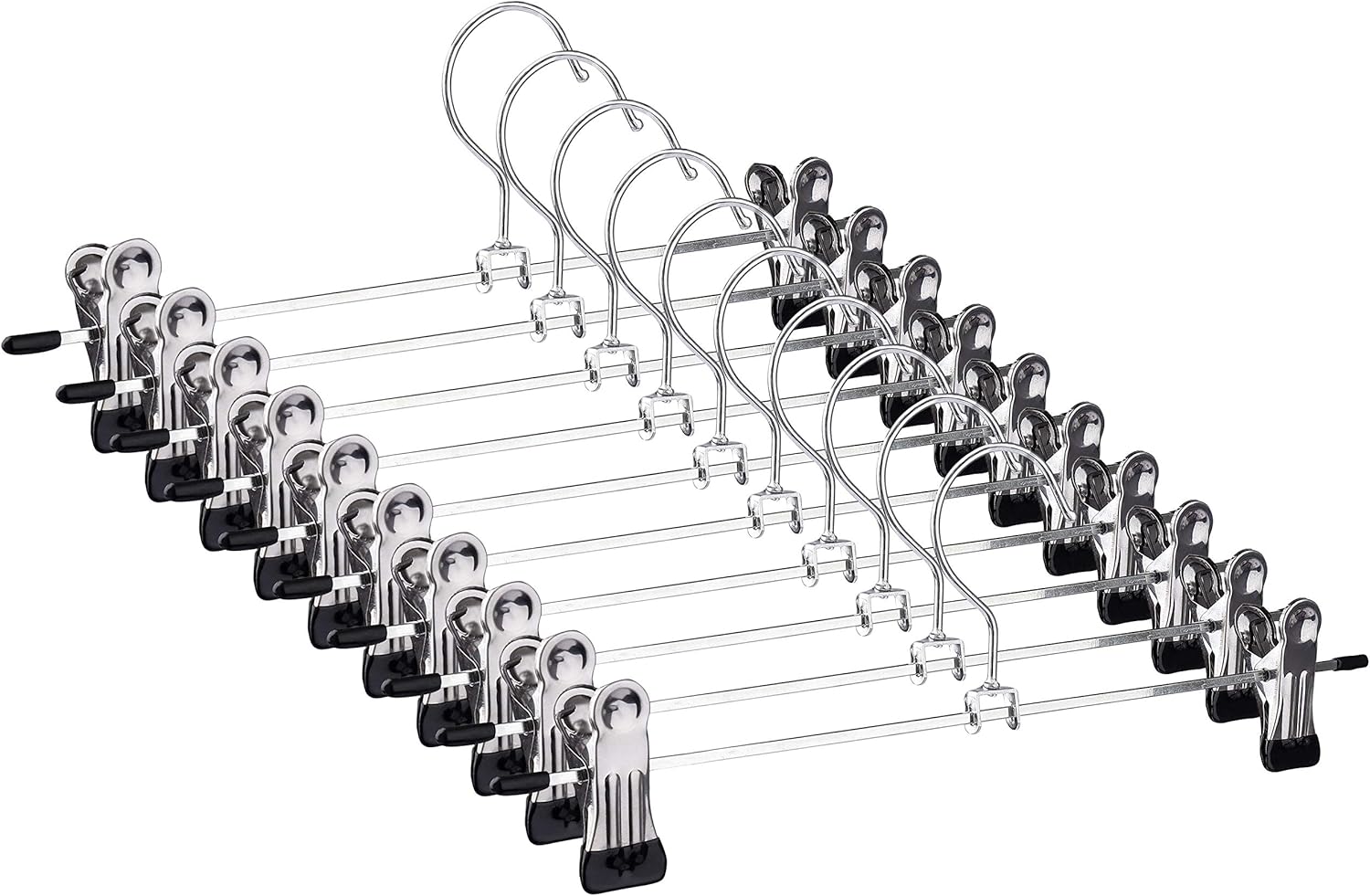 6 Grucce Appendiabiti LS OBJECT - Salvaspazio Antiscivolo | Per Pantaloni E Gonne - Foto 6