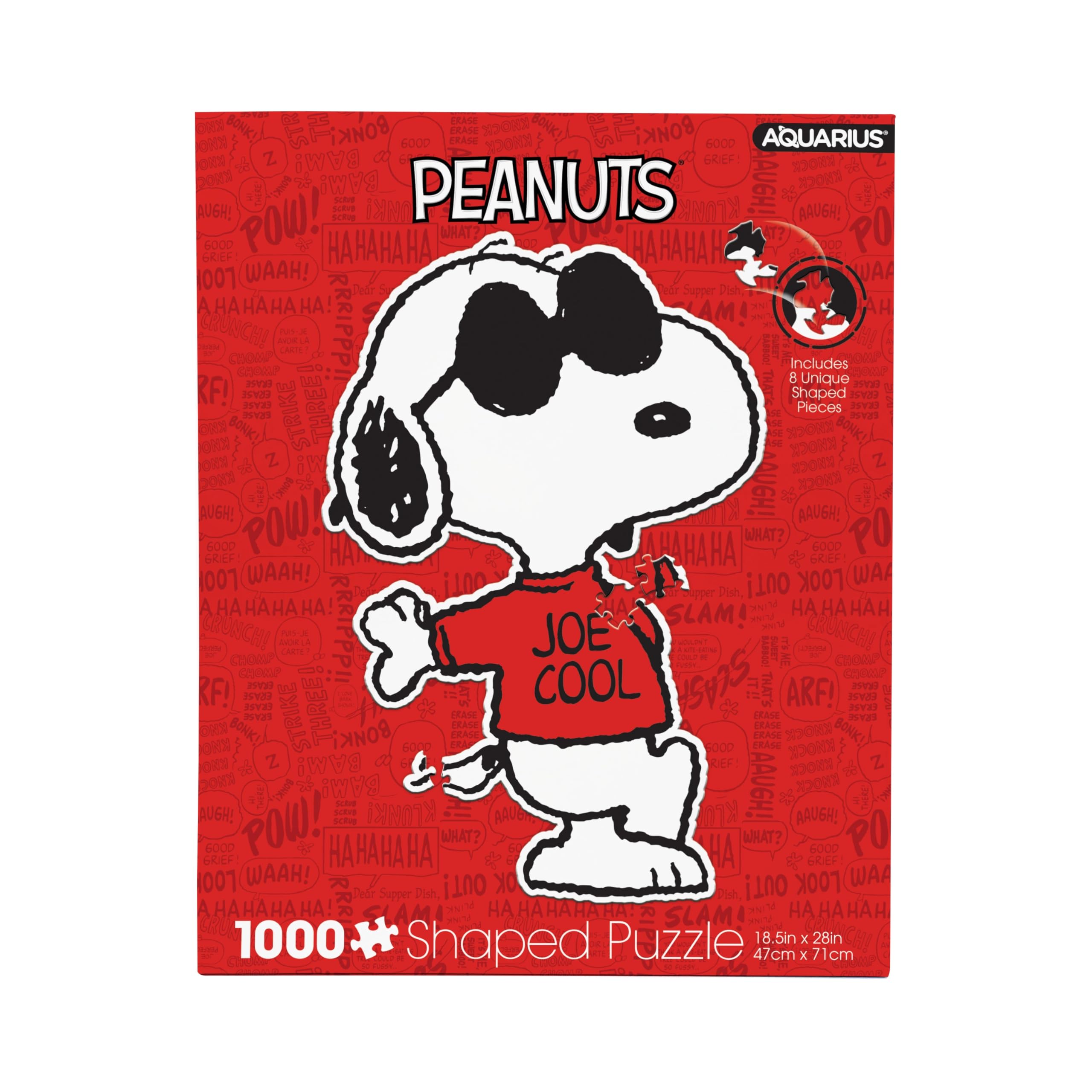 AQUARIUS - Peanuts Joe Cool Shaped 1000 Piece Jigsaw Puzzles