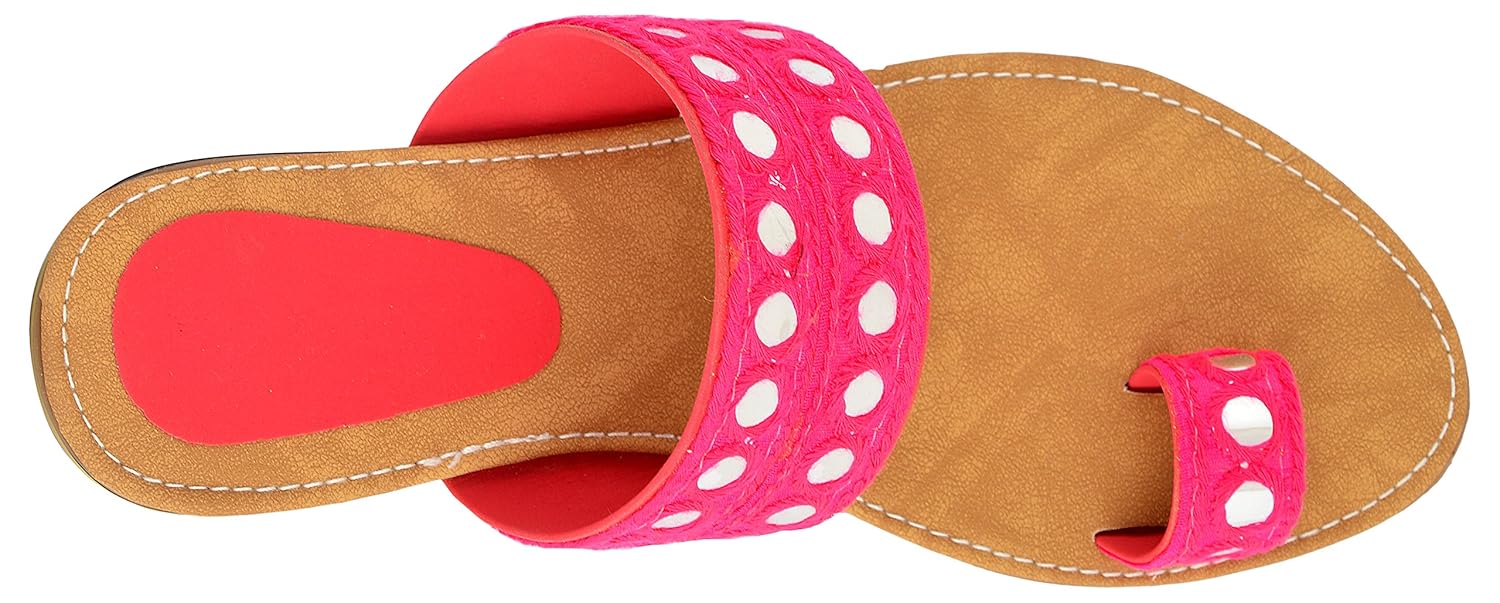 red choice collection women's kolhapuris