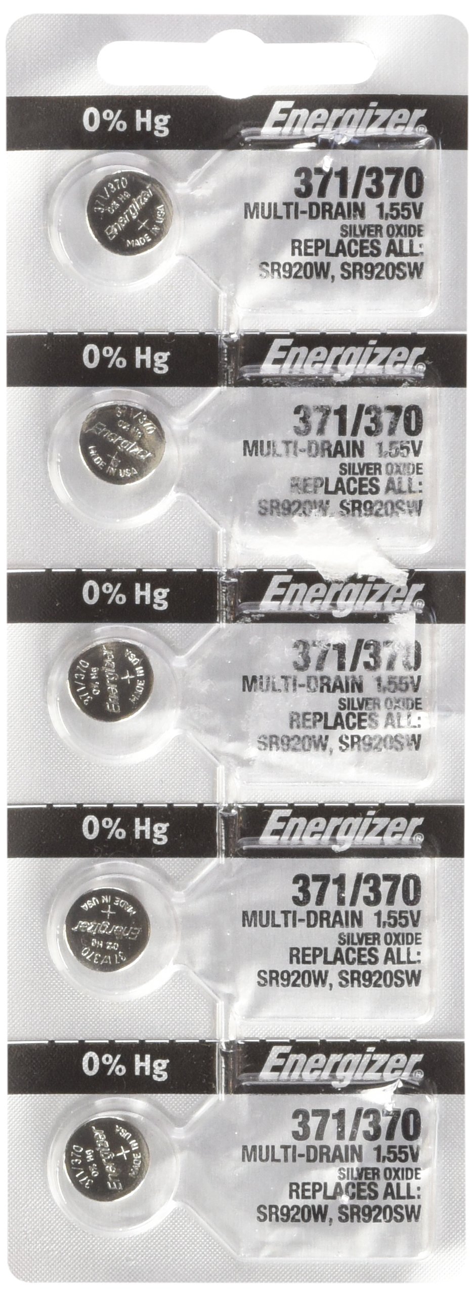 Mua 10 371 / 370 Energizer Watch Batteries SR920SW Battery trên Amazon ...