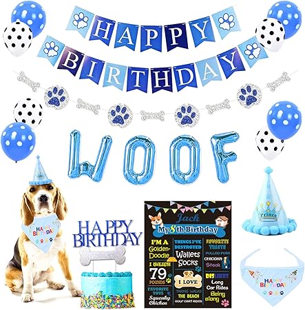Amazon Co Jp Party Inspo 犬用誕生日パーティーデコレーション 犬の誕生日バンダナ 犬の誕生日帽子 犬の誕生日バナー 犬の誕生日バルーン 犬の誕生日カード 犬の誕生日誕生日 初めての誕生日 男の子 犬の誕生日 おもちゃ