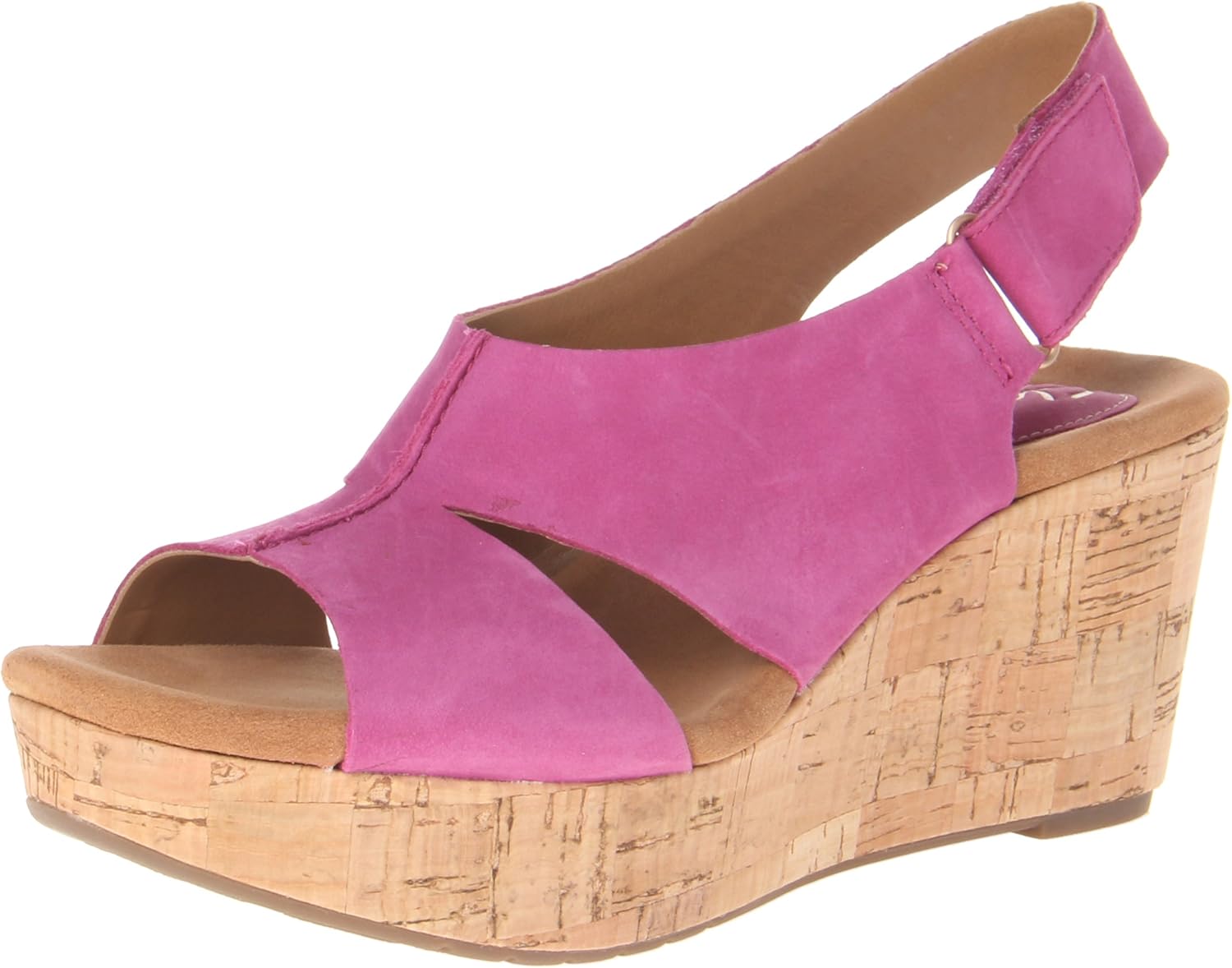 clarks women's caslynn lizzie wedge sandal