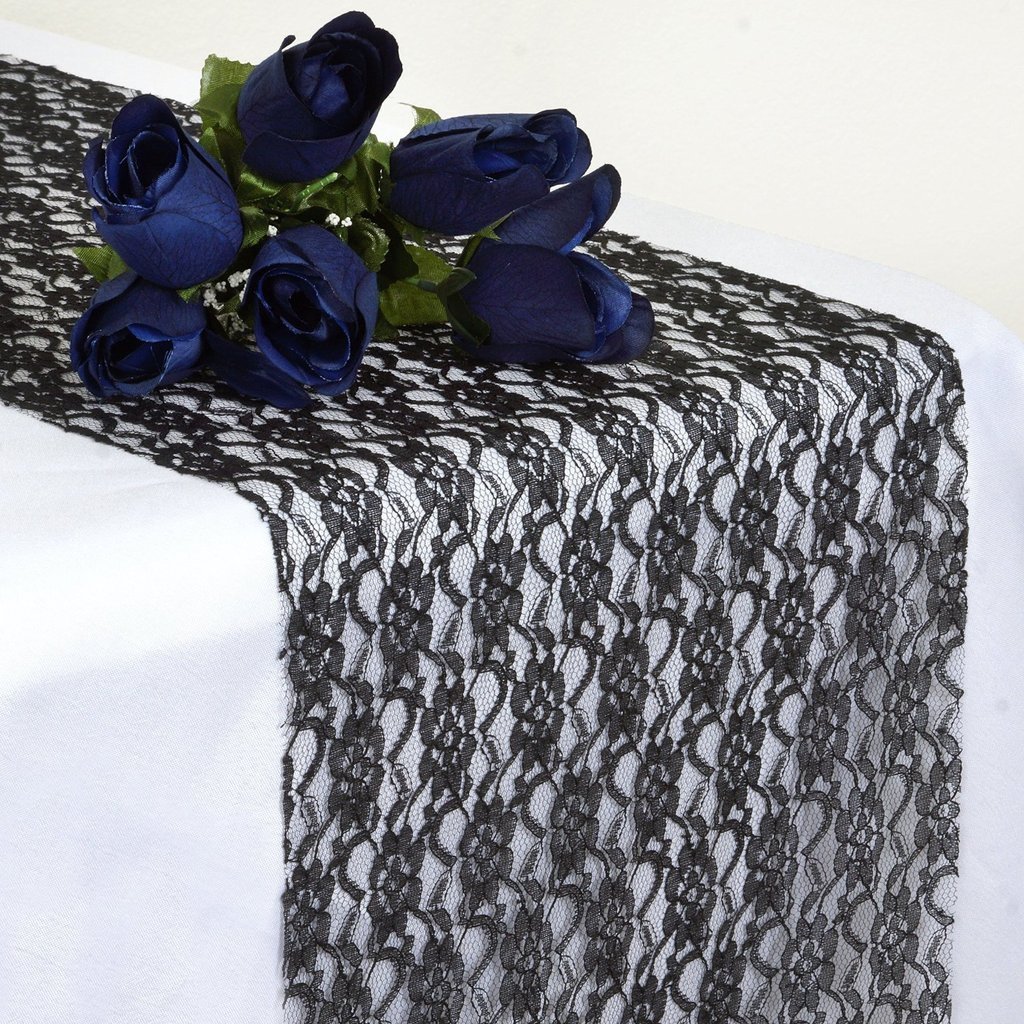 Best black and white table runner roll