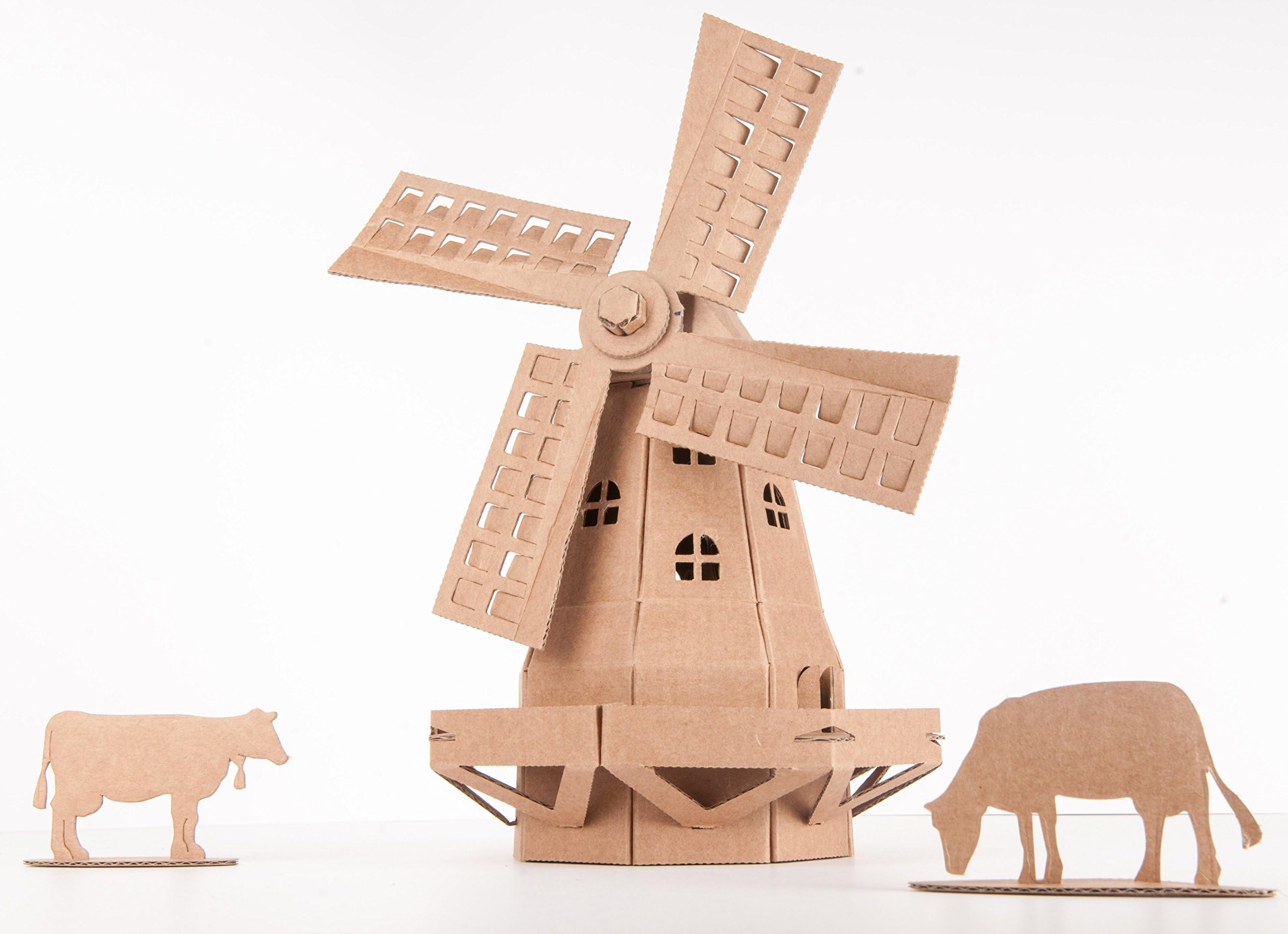Windmill - Natural Brown Fold up cardboard