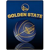 Northwest NBA Golden State Warriors Grids Super Plush Micro Raschel Throw, 46-inches x 60-inches, Team Colors