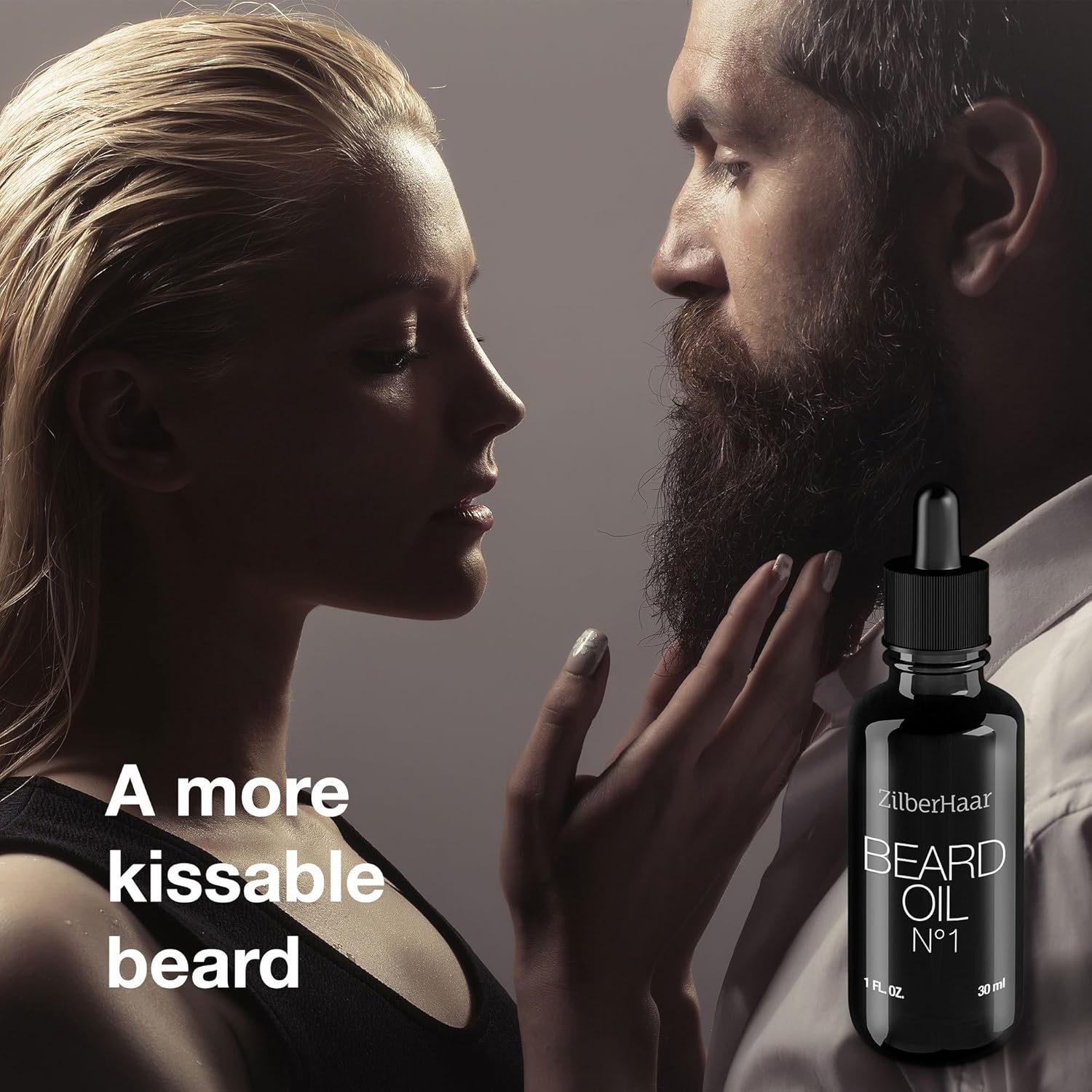 ZilberHaar, Beard Oil N 1 + Beard Comb, Pure, Organic Moroccan Jojoba Oil and Argan Oil, Natural Ingredients, Fragrance Free - Image 5