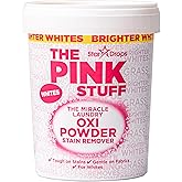 Stardrops The Pink Stuff Miracle Laundry Oxi Powder Stain Remover, Whites, 1 kg