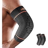 Tennis Elbow Sleeve,Elbow Compression Sleeve, Elbow Brace For Tendonitis and Tennis Elbow,Golfers, Arthritis, Bursitis. Elbow Pain Relief,Weightlifting, Fit for Men & Women