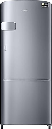 Samsung 192 L 3 Star Direct Cool Single Door Refrigerator(RR20N1Y1ZSE/HL, RR20N2Y1ZSE/NL, Elective Silver, Inverter Compressor)