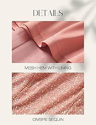 DRESSTELLS Womens Sequin Cocktail Party Dress