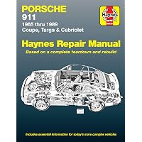 Porsche 911 2.7 - 3.0 - 3.2 Litre 1973-1989 Workshop Manual