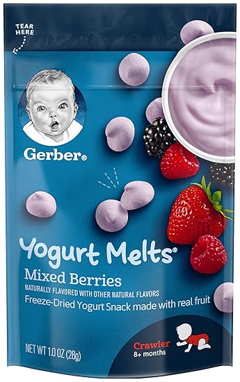 gerber baby food yogurt