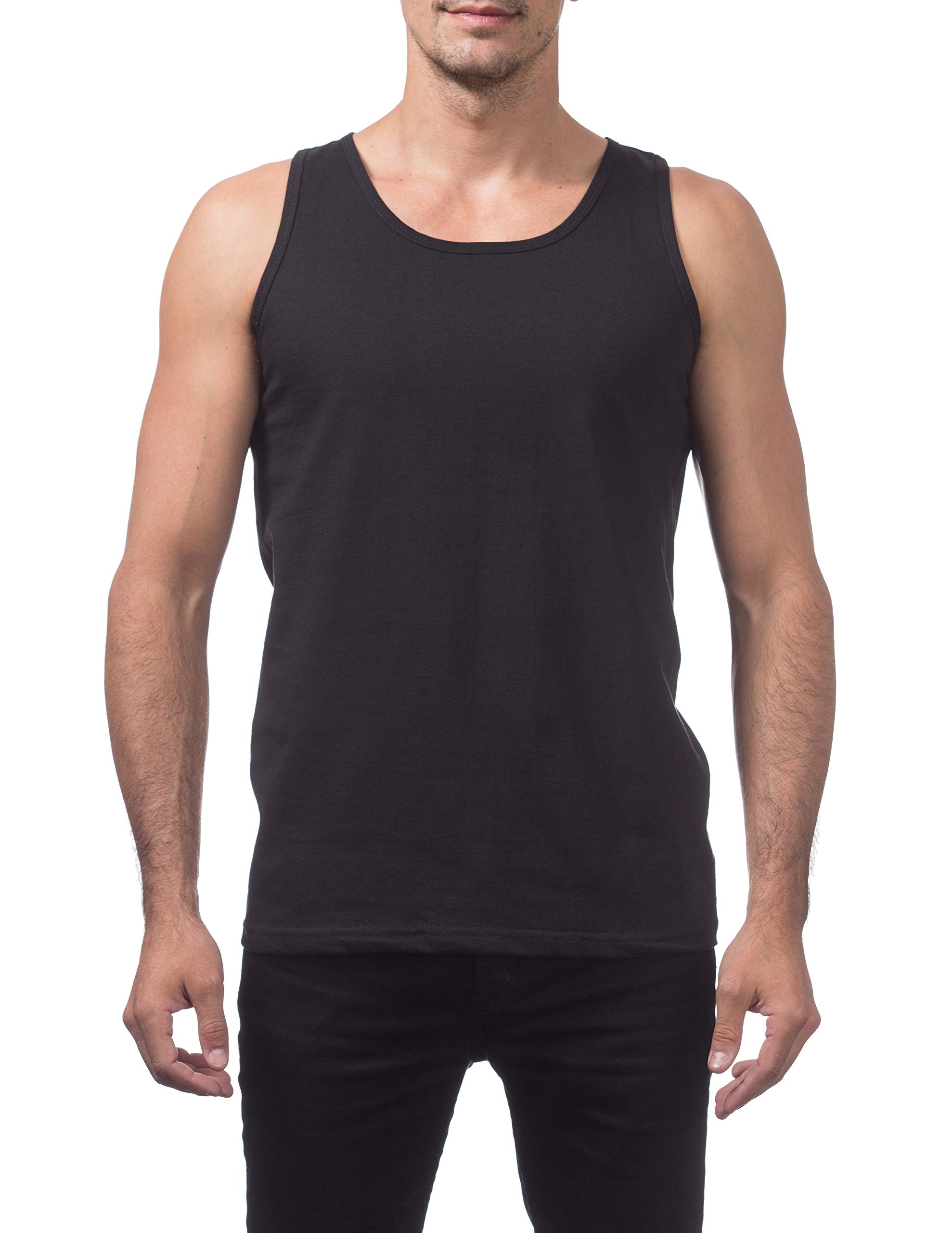 Pro ClubMen’s Heavyweight Cotton Tank Top Outerwear