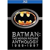 Batman: The Motion Picture Anthology 1989-1997 (Batman / Batman Returns / Batman Forever / Batman & Robin) [Blu-ray]
