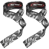 Rip Toned Lasso Lifting Straps for Weightlifting, 23&frac14;" Padded | 1 Pair, cotton, non-latex neoprene. No break-in. Quick release. Deadlifts, rows, shrugs, pull-ups. Machine washable.