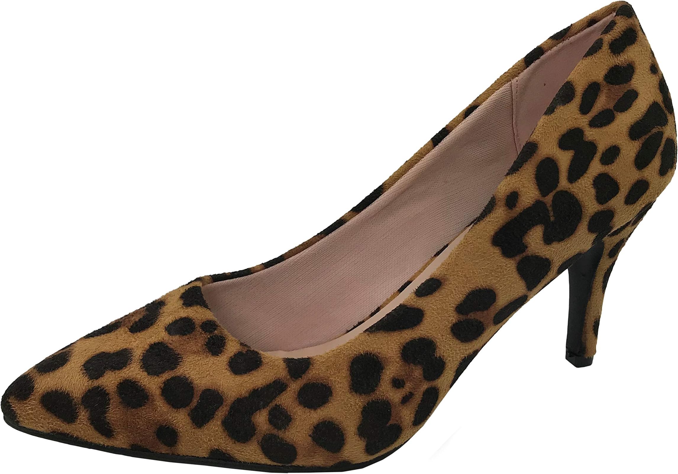 Womens Sadie Pumps Mid to Low Heel Slip On Shoes